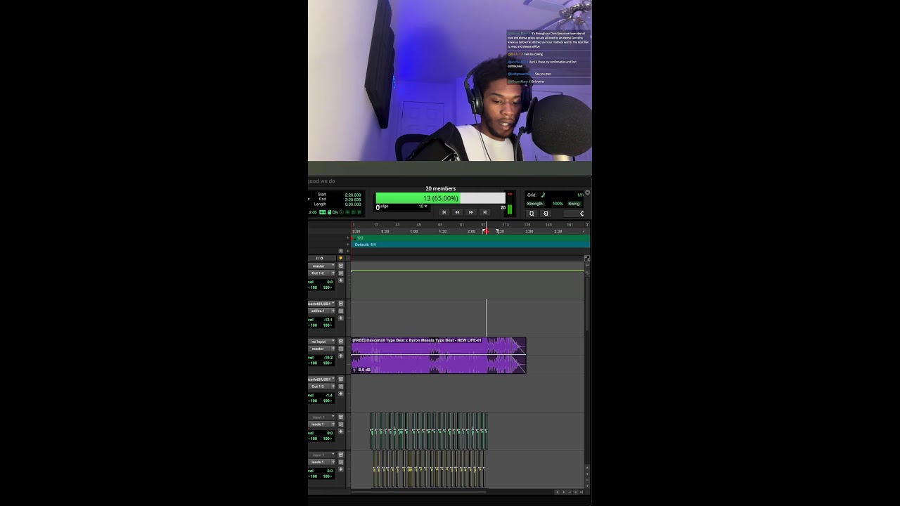 making a song join chat 18k subs?!!