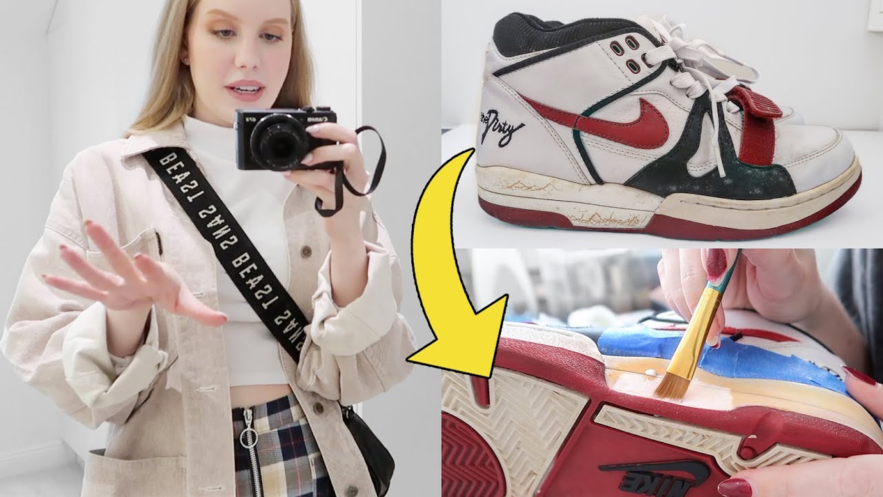 How I Restore My Sneakers & My New Style