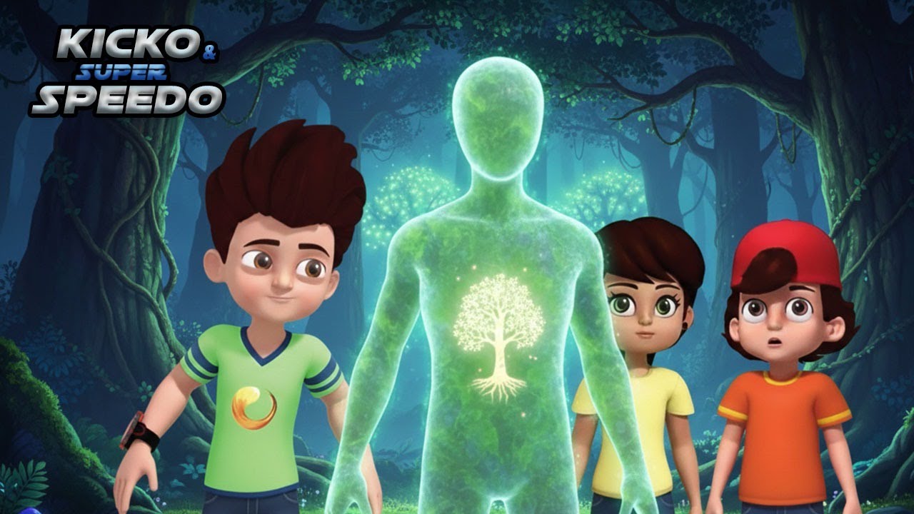 Kicko के सामने आया Glowing Tree का Secret Spirit | Funny Cartoon | Kicko & Super Speedo