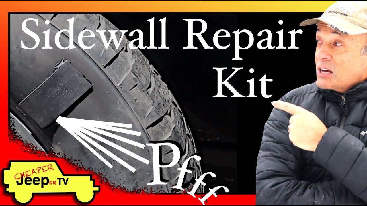Обзор ремонтного комплекта для боковин GlueTread 4x4