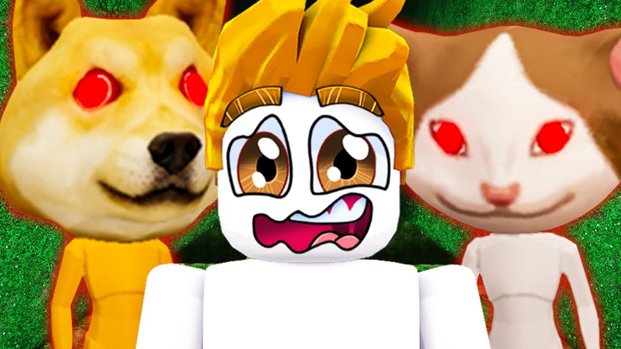 逃離可怕的貓和狗😱最後我能活著逃離嗎！？【Roblox 機械方塊】