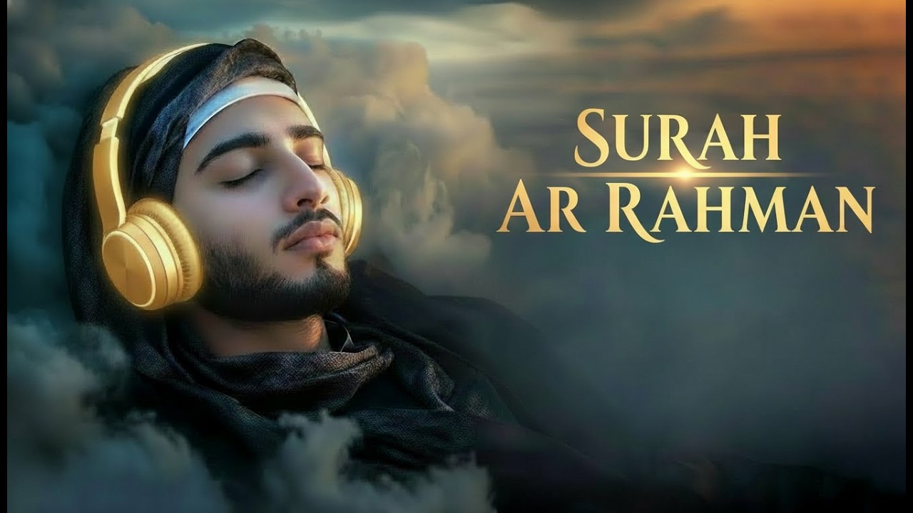 Surah Ar Rahman سورة الرحمن | Peaceful Lofi Quran Recitation for Ultimate Sleep | #lofiquran
