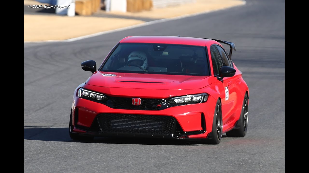 20260129 筑波サーキット コース2000 TC2000 ドクマムシ走行会 1分0秒795 シビックタイプR FL5