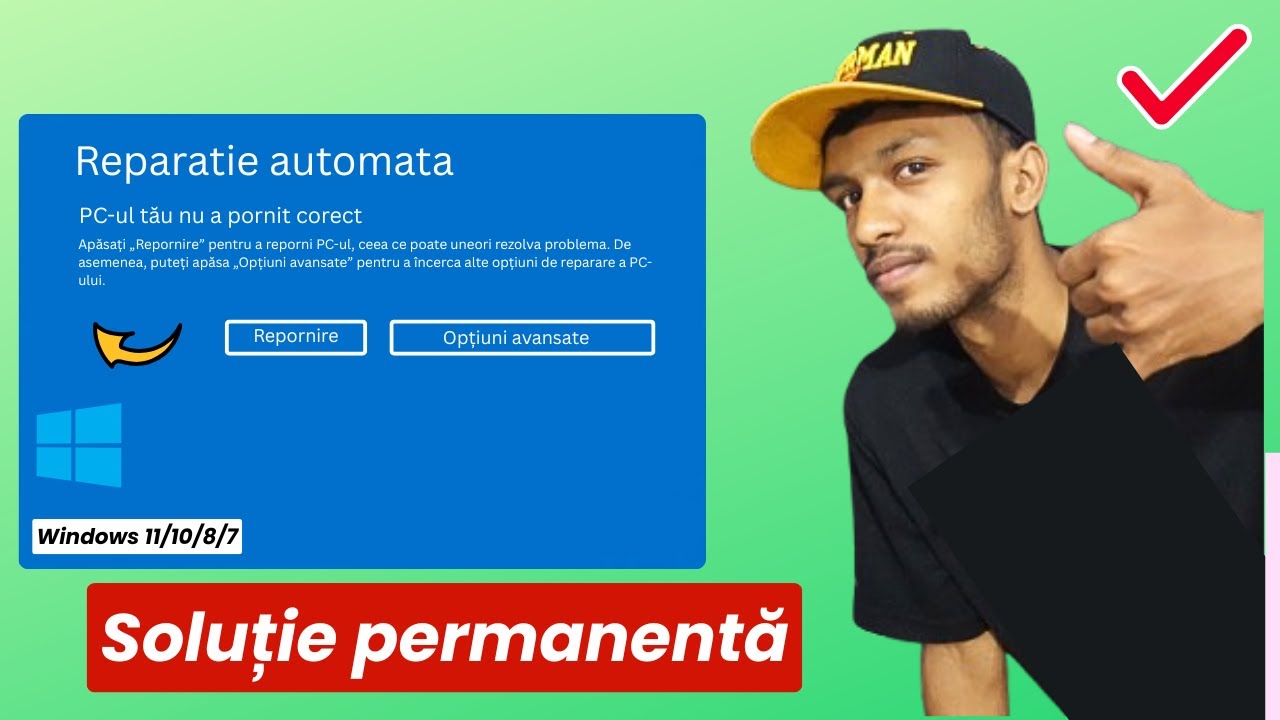 pregătirea reparației automate | Reparare automată ecran albastru windows 10/11/8/7