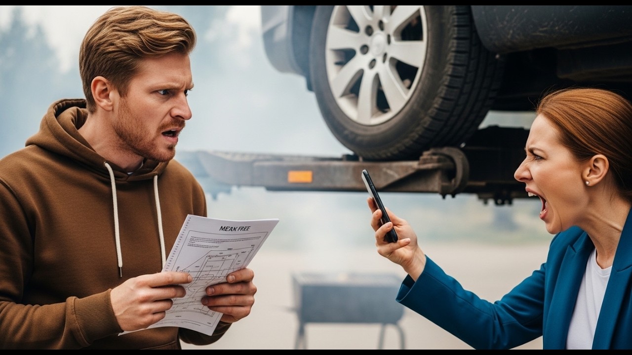 The Tow Truck Was Already Hooked To My Car When Karen Started Filming And Claiming I Had No Guest