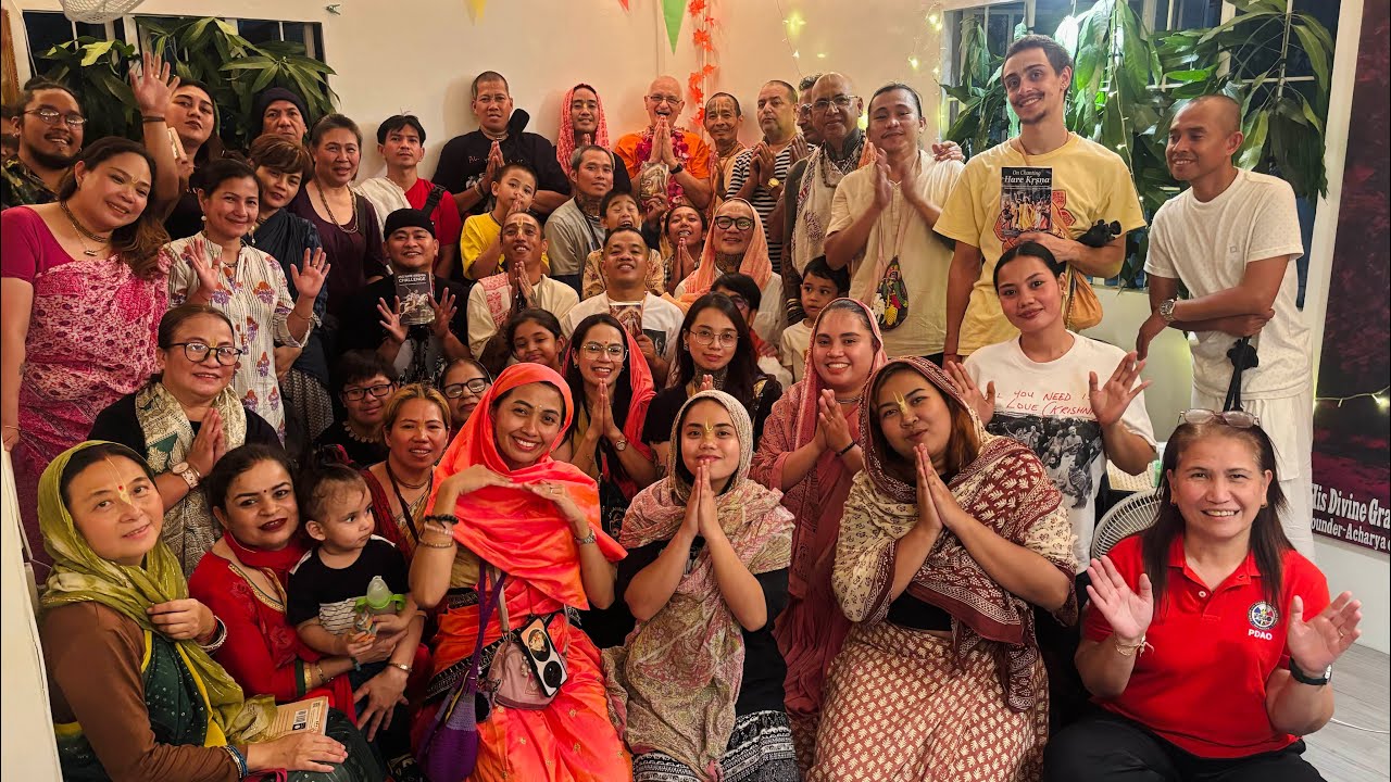 Febuary 05, 2026 with His Holiness Janananda Goswami Guru Maharaj Ki, JAI ♥️🙇‍♀️🙌