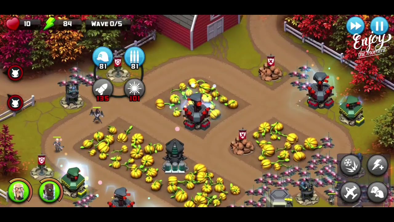 Autumn Thunder • Insane (No Items) Team 3: Gravitas + Barrage | Alien Creeps