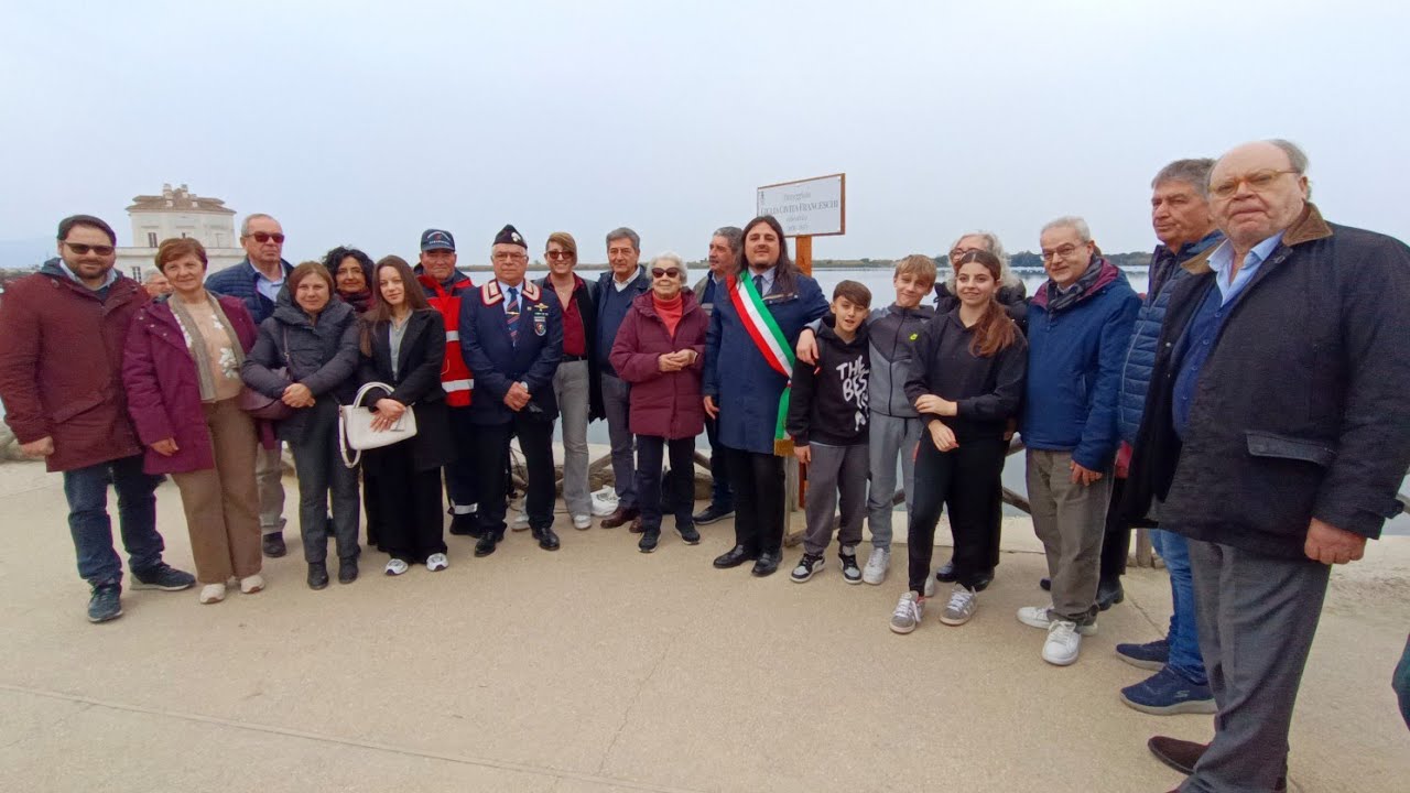 INAUGURATA LA PASSEGGIATA GIULIA CIVITA FRANCESCHI: UN TRIBUTO ALLA 