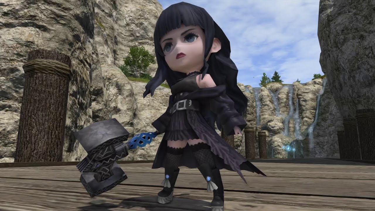 FFXIV Shadowbringers 5.4: Some new Minions - Wind-up Gaia, Drippy & Syldrion-Class Submarine!