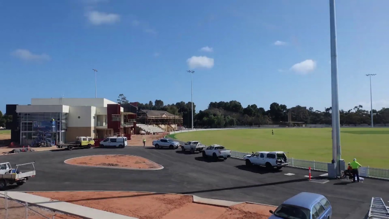 Port Pirie Sports Precinct Timelapse Video