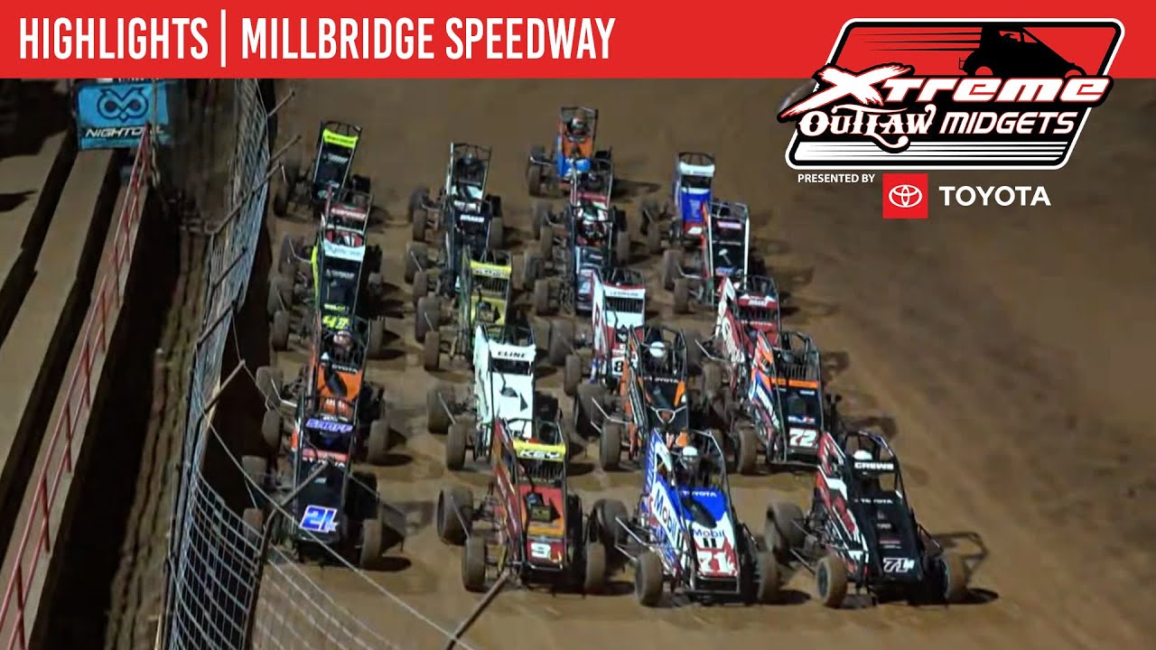 Xtreme Outlaw Midget Series Presented by Toyota | Millbridge Speedway | Nov. 4, 2025 | HIGHLIGHTS