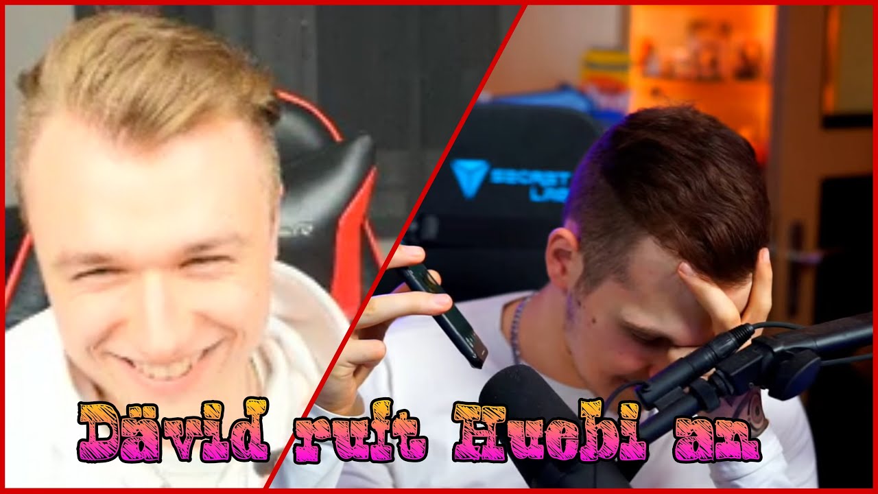 Huebi wird von Dävid angerufen 🤣