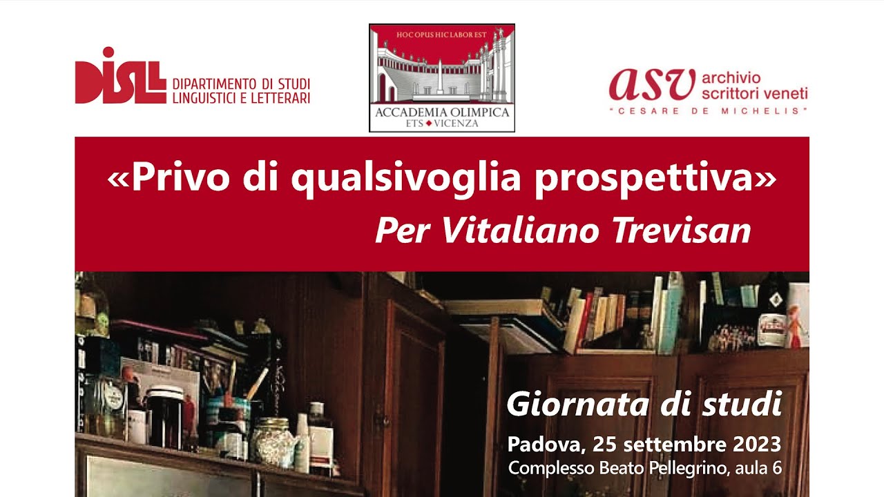 «Privo di qualsivoglia prospettiva». Per Vitaliano Trevisan