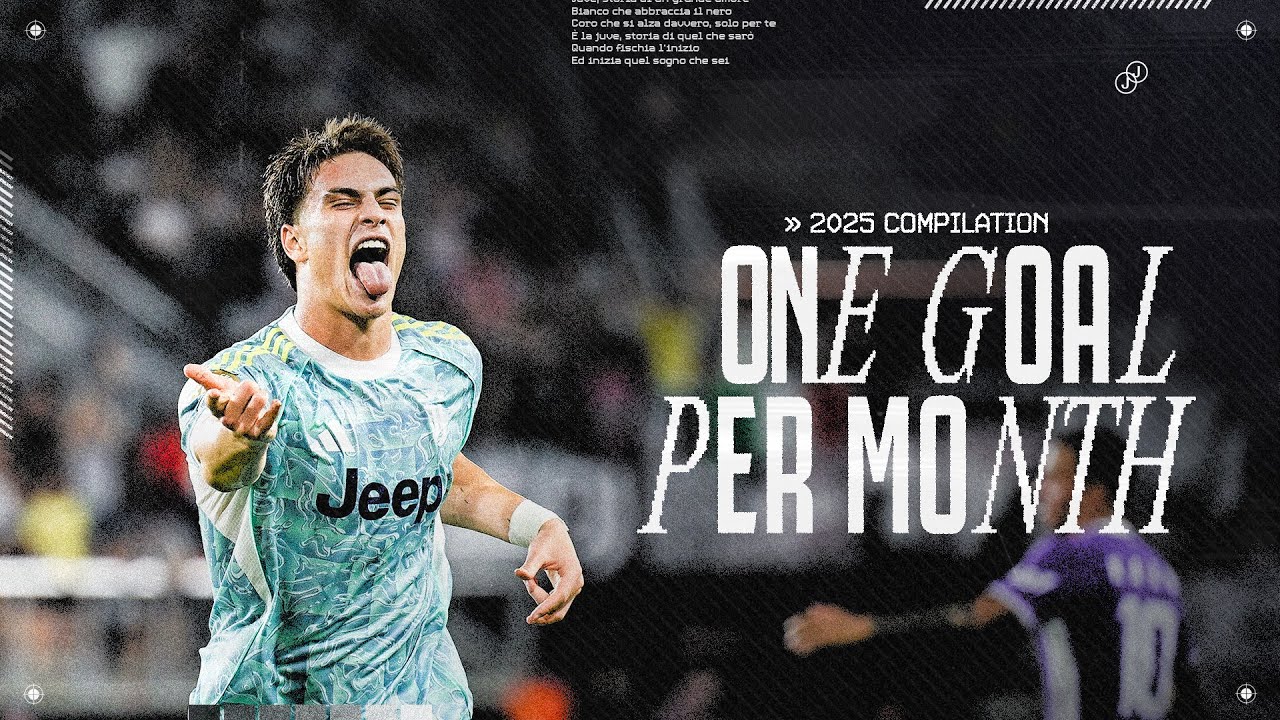 The BEST GOAL for each MONTH of Juventus' 2025 feat. Kenan Yildiz, Dusan Vlahovic and more...