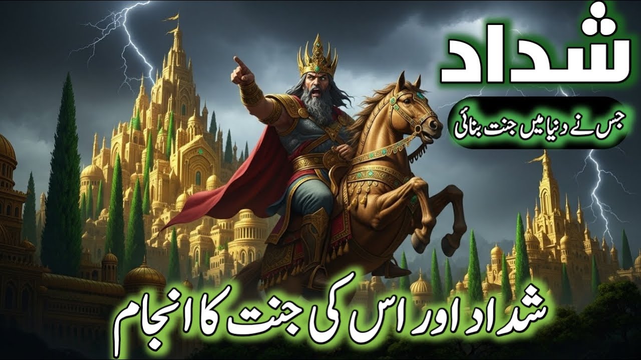 Shaddad Ki Jannat-e-Iram | Allah Ka Azaab | Takabbur Ka Anjaam | Haqeeqi Kahani