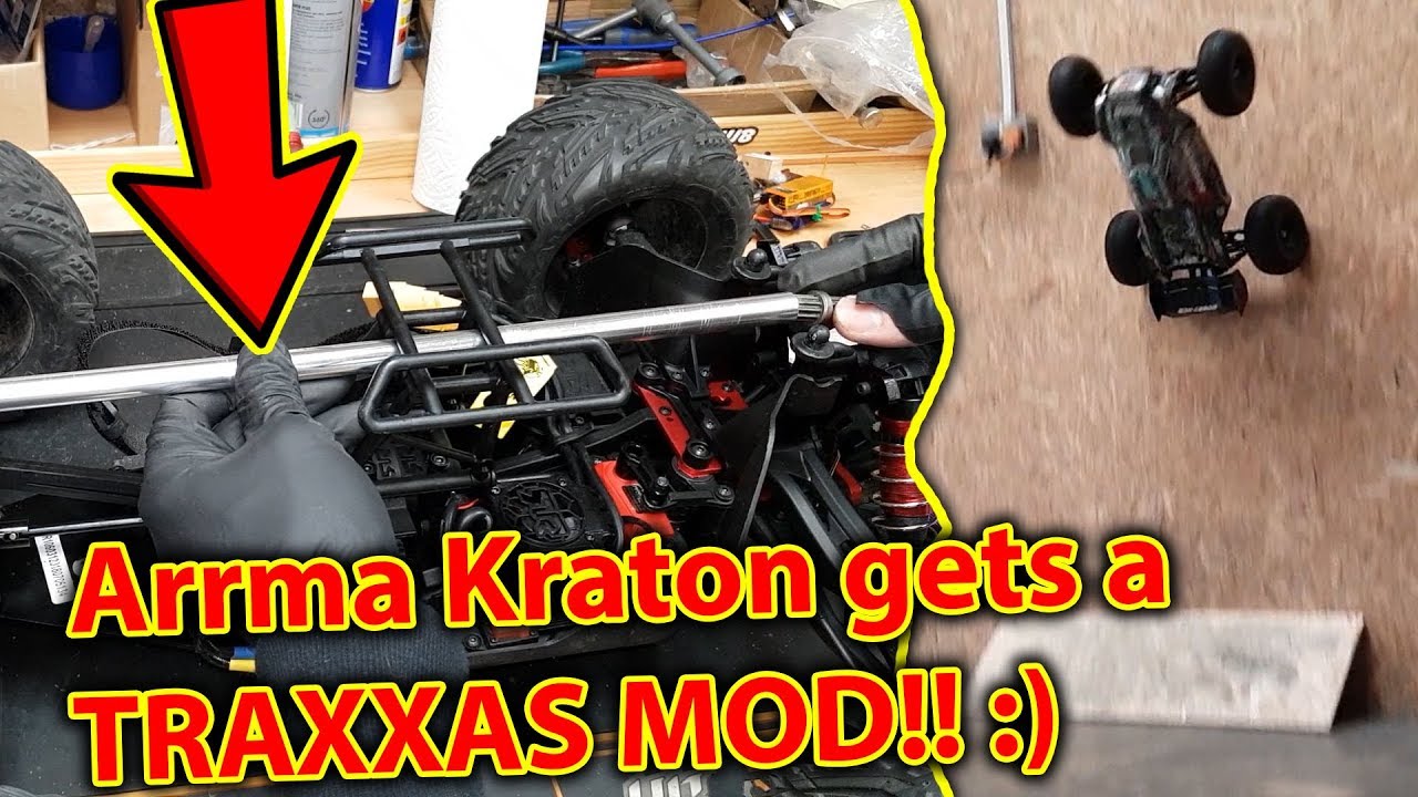 Модификация моего Arrma Kraton. Устранит ли это его изгиб?