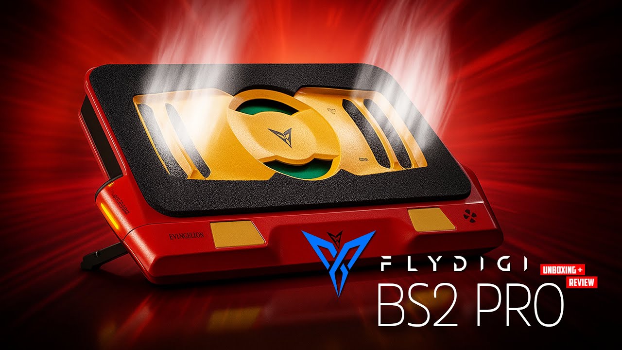 FLYDIGI BS2 PRO EVANGELION - O MELHOR COOLER DE NOTEBOOK QUE JA USEI!