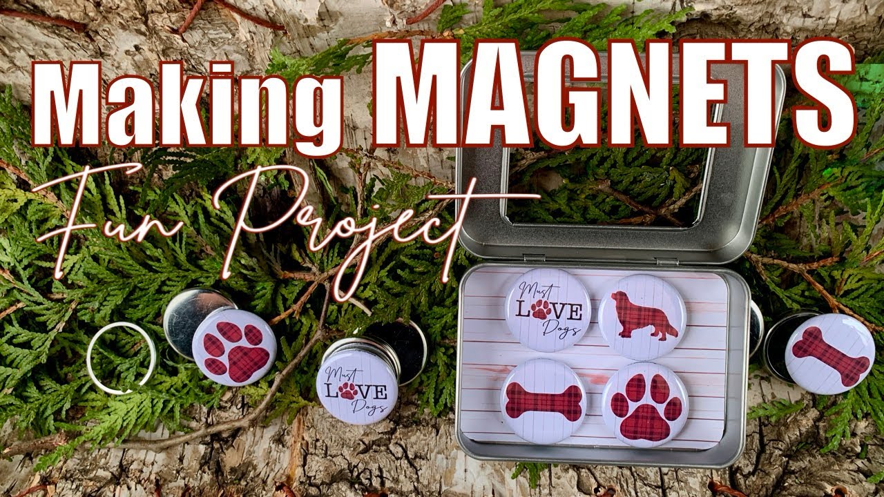 Making Magnets With A Tecre Button Maker