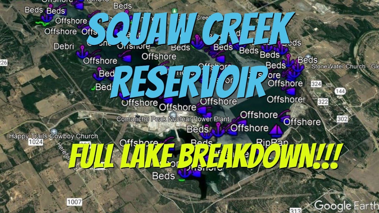 Squaw Creek Breakdown - One of the BEST Power Plant lakes in TX!