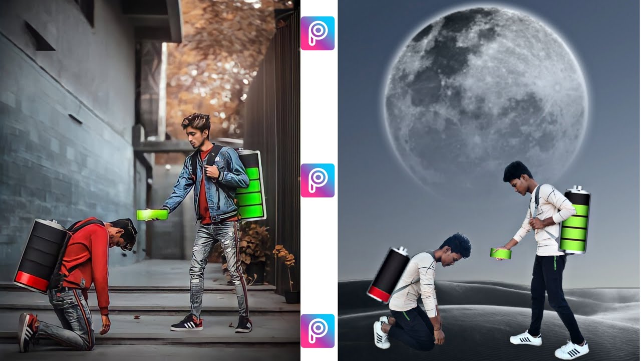 طريقة عمل صورة احترافية باستخدام برنامج بيكس ارت ✅🔥.|picsart|