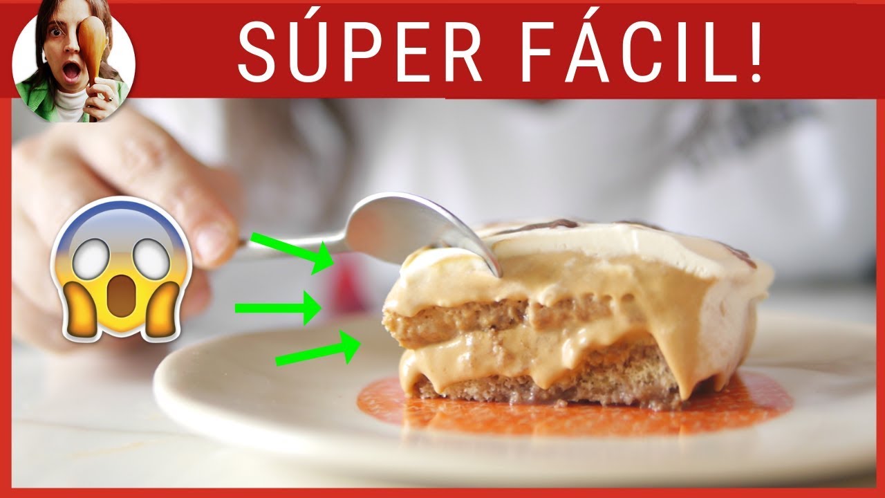 POSTRE FÁCIL DE VAINILLAS Y DULCE DE LECHE