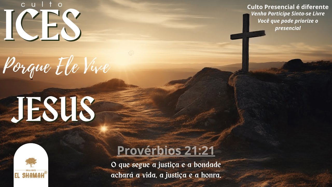 576º Culto Online ICES - 15/01/2026 ☀️⛪🕊️