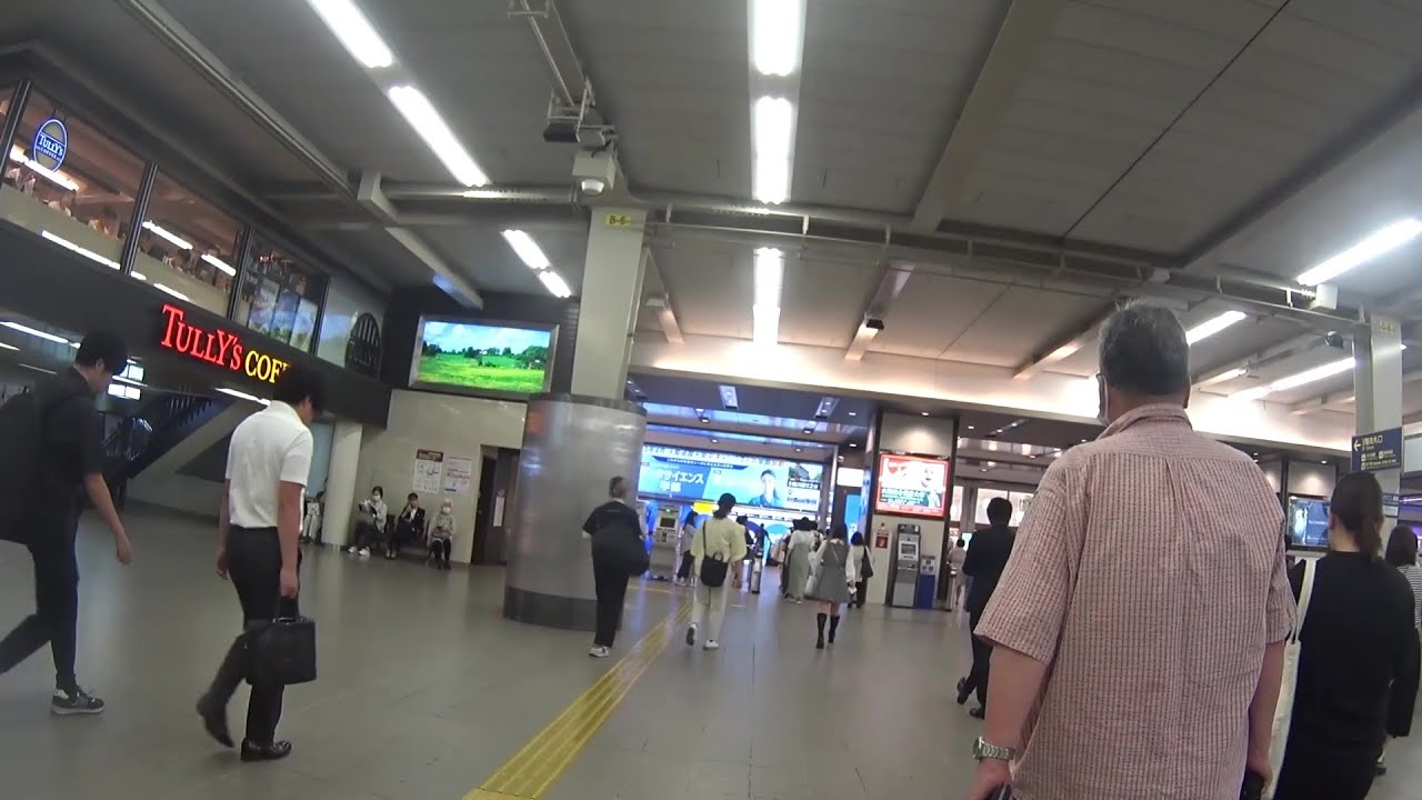 車いす道中記 阪急大阪梅田駅→大阪メトロ谷町線東梅田駅乗り換え 大阪市北区編