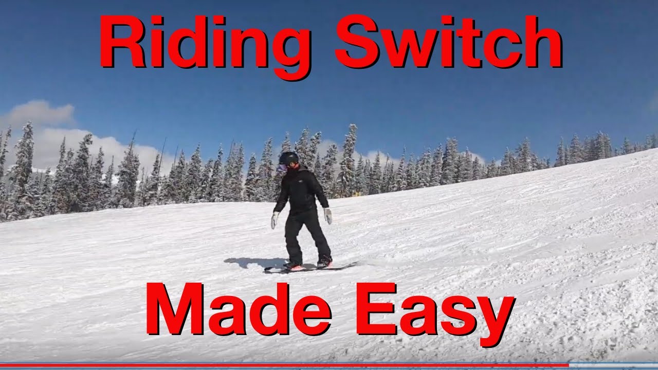 How To Snowboard Switch |Snowboarding|