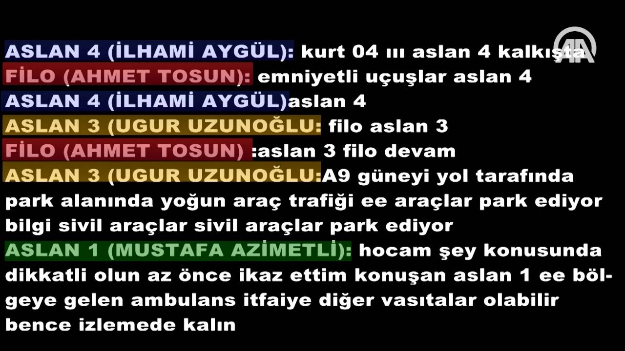 Özel Harekat'ın bombalanma anları telsiz konuşmalarına yansıdı