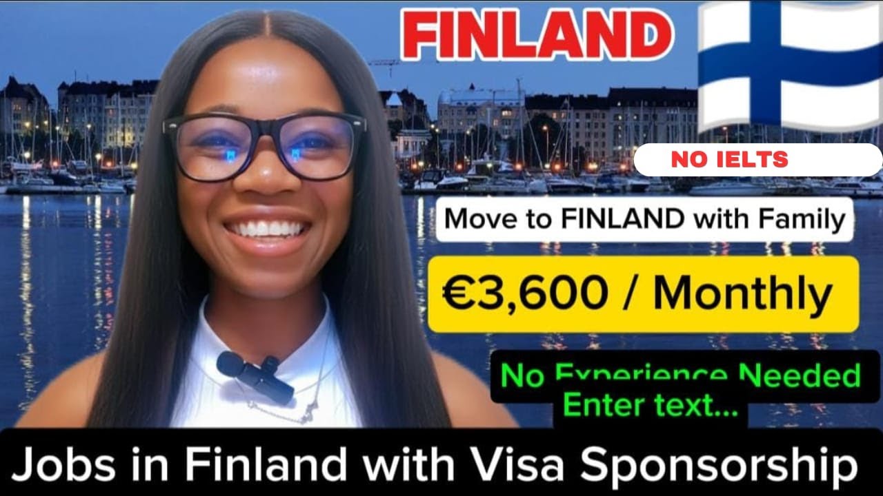 Move to Finland 🇫🇮 | Earn €3,500/Month | Visa Sponsorship Jobs (No Experience Required!)