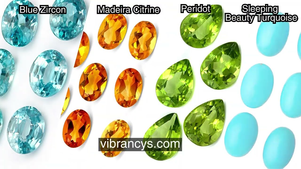 Natural Gemstones for Jewelry Making @VibrancysHindi