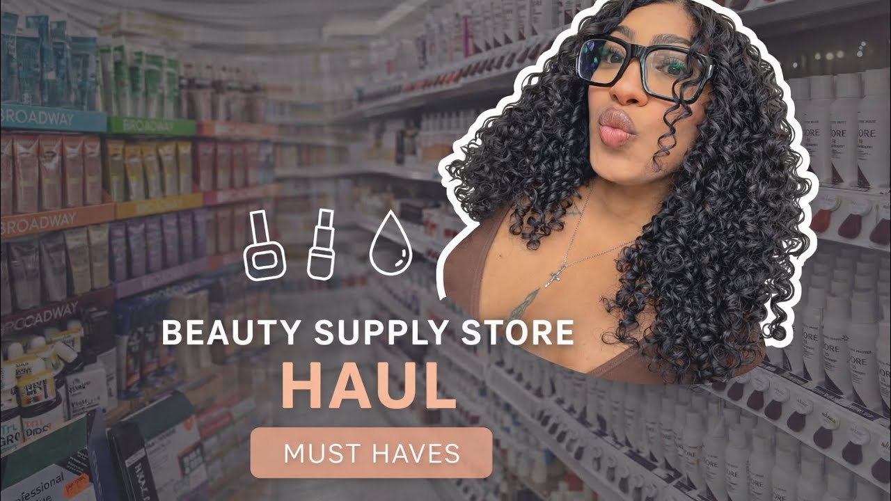 Everything I Bought at the Beauty Supply Store! 👀