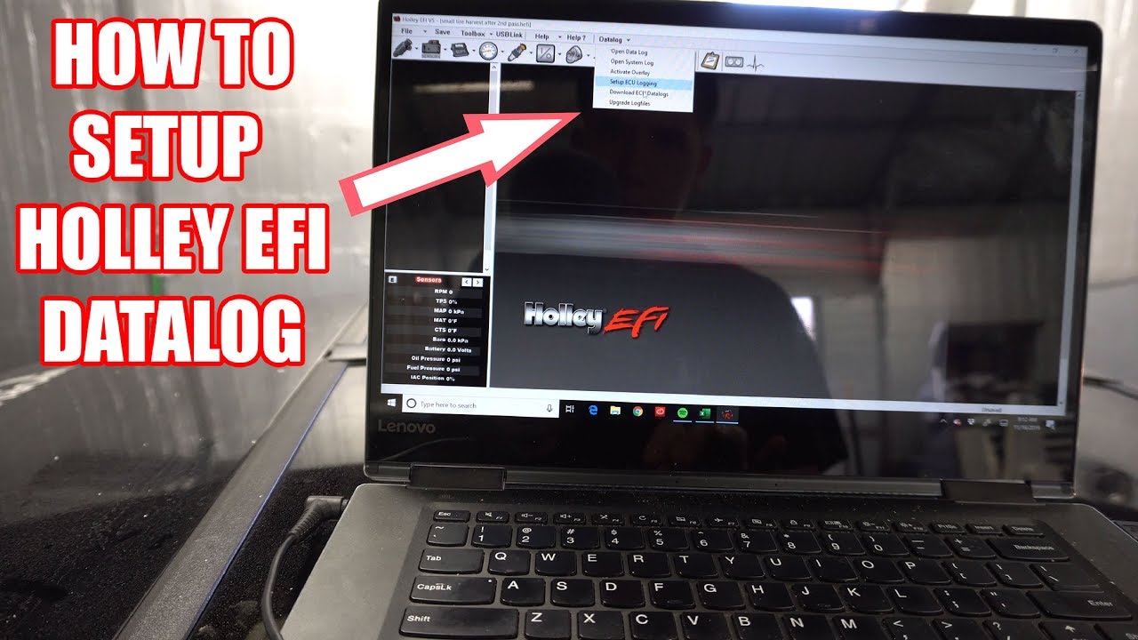 Настройка Holley EFI Datalog! Работает с ЭБУ Holley Dominator, HP и Terminator X!