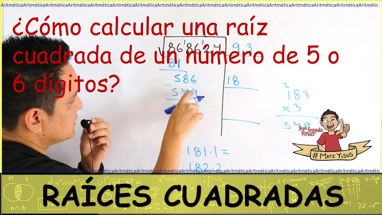 Raíz cuadrada de un número de 5 o de 6 dígitos. Parte 2