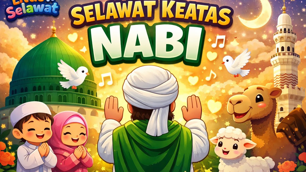 Selawat Anak Soleh – Selawat Ke Atas Nabi Muhammad ﷺ | Kids Islamic Malaysia