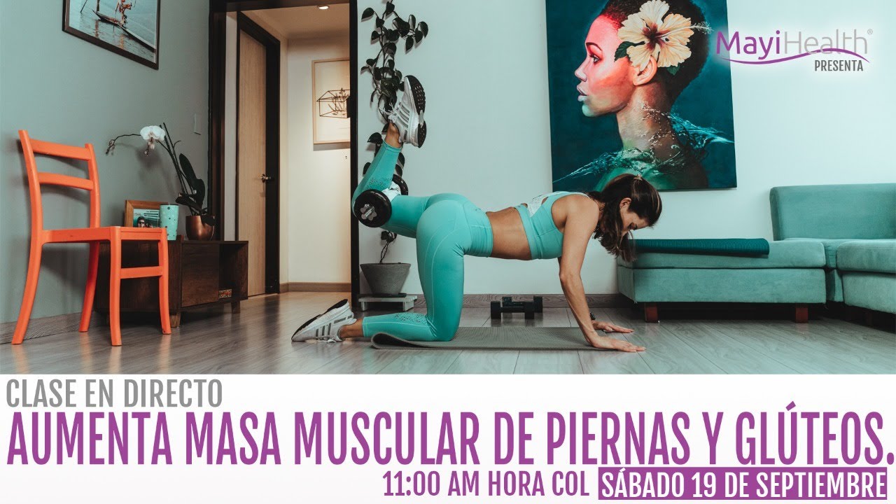 DIRECTO - Aumenta masa muscular de piernas y glúteos.