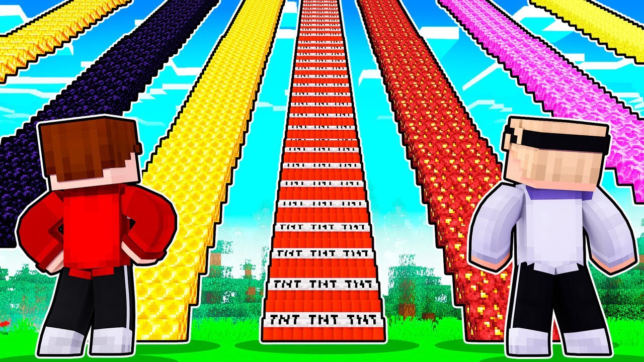 WÄHLE DIE RICHTIGE TREPPE in Minecraft!