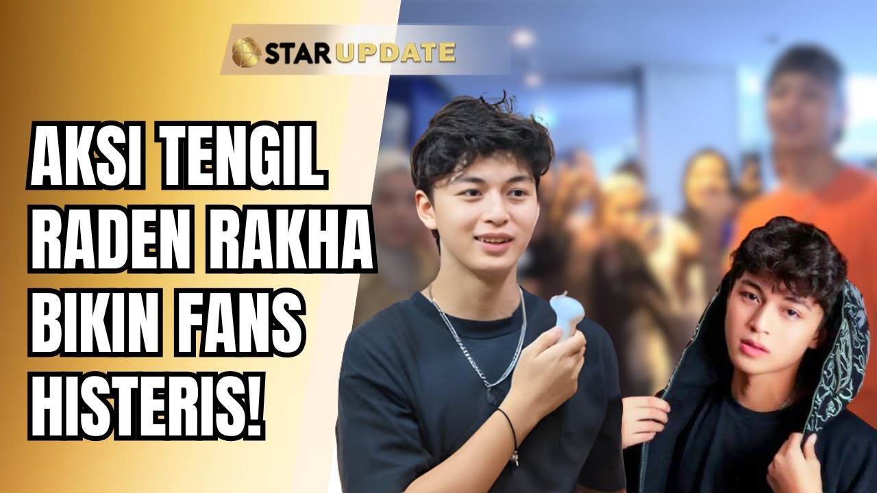 DISAMPERIN FANS KE LOKASI! RADEN RAKHA TRAKTIR MIE AYAM BARENG RV!? | STAR UPDATE