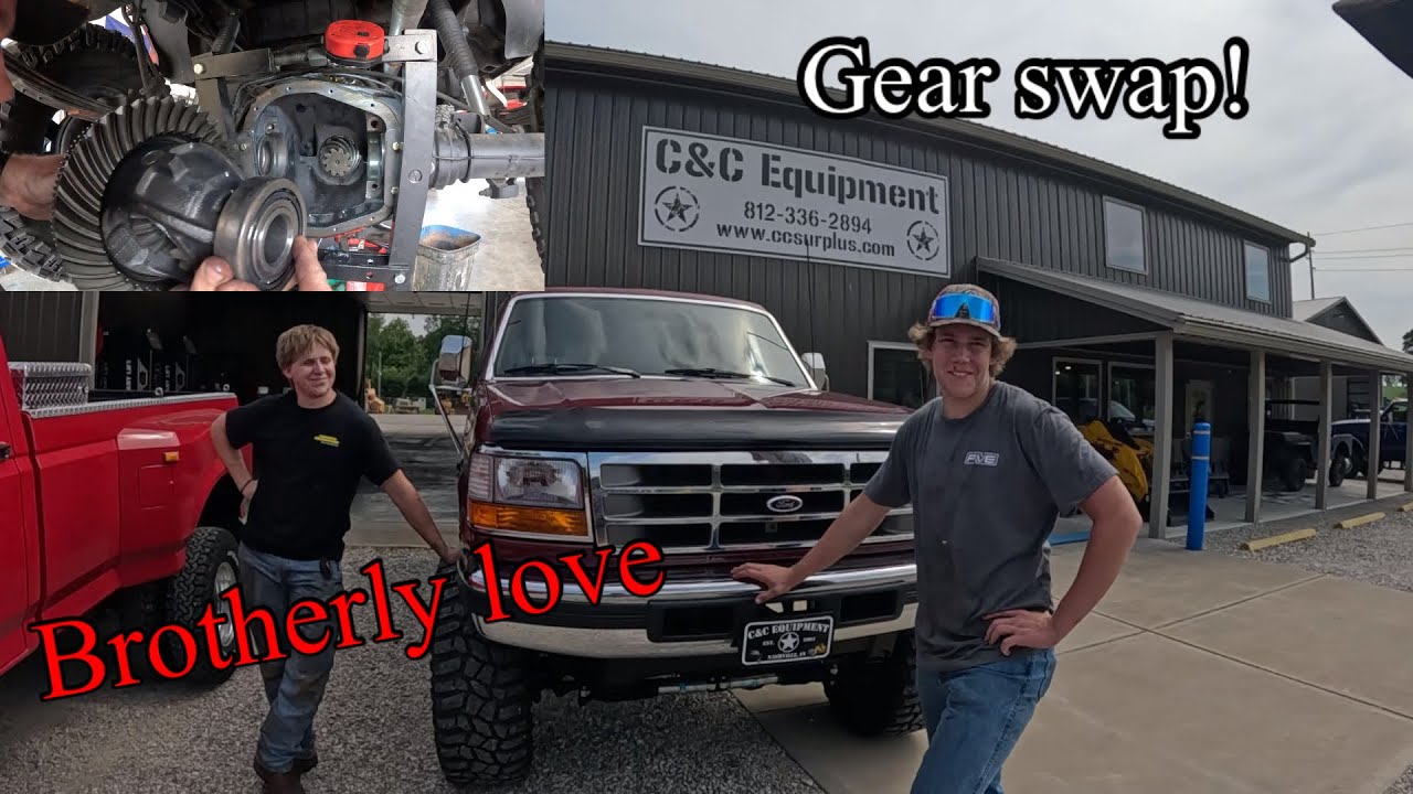 Swapping Ford differential gears between brother’s vehicles didn’t go as planned 🤦‍♂️ #OBS