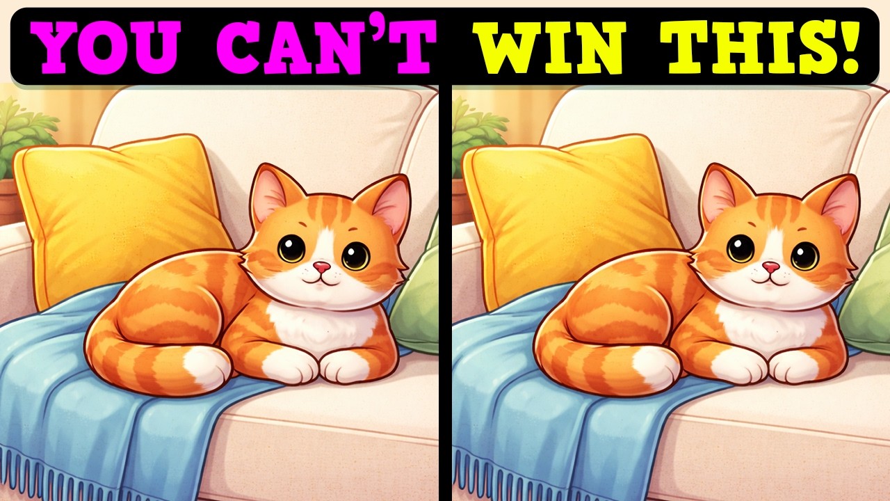 🤯 Only 1% Can Find the Difference! Spot the Difference Brain Challenge 🧠🔍