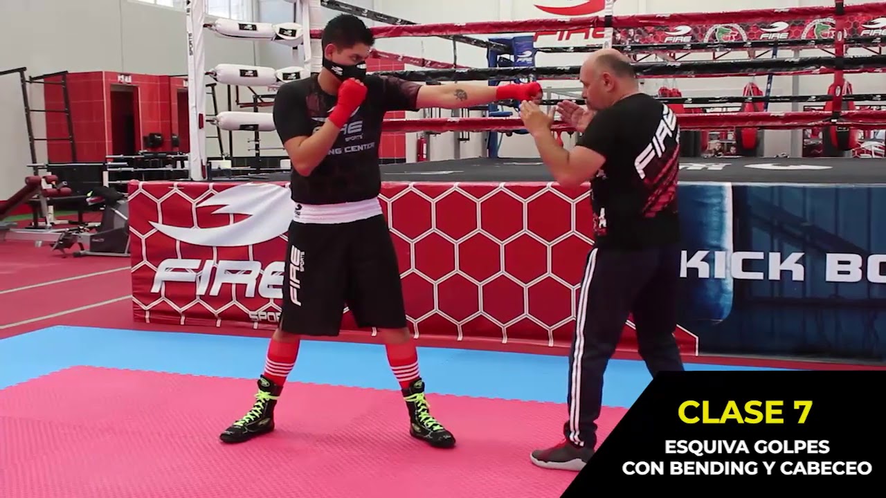 ESQUIVA GOLPES CON BENDING Y CABECEO, CLASE 7, TÉCNICAS DE BOXEO FIRE SPORTS