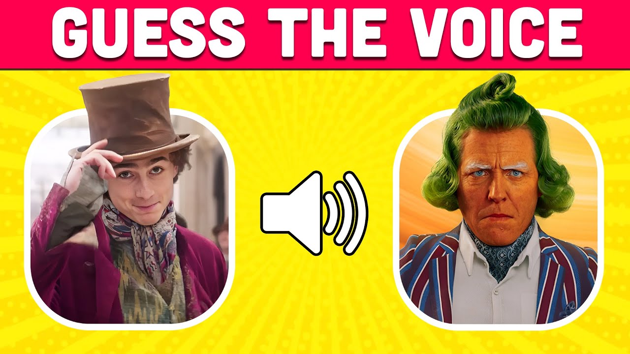 Guess The WONKA Character By Voice! Willy Wonka, Charlie, Noodle...