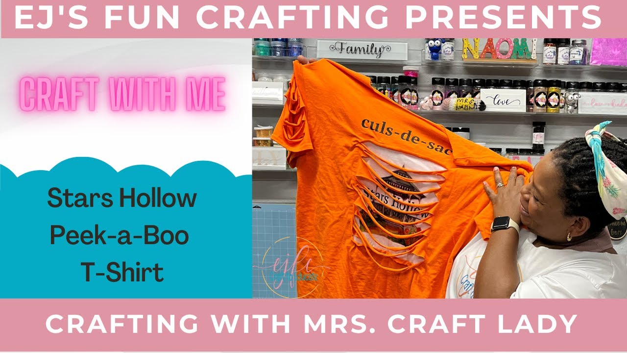 Fun Peek-a-Boo T-Shirt Tutorial