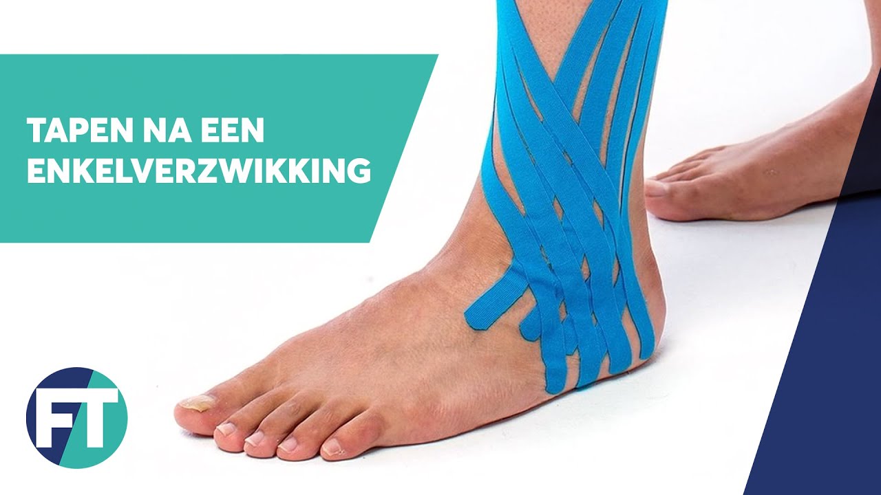 Tapen na een enkelverzwikking | Medical Taping | FysioTape