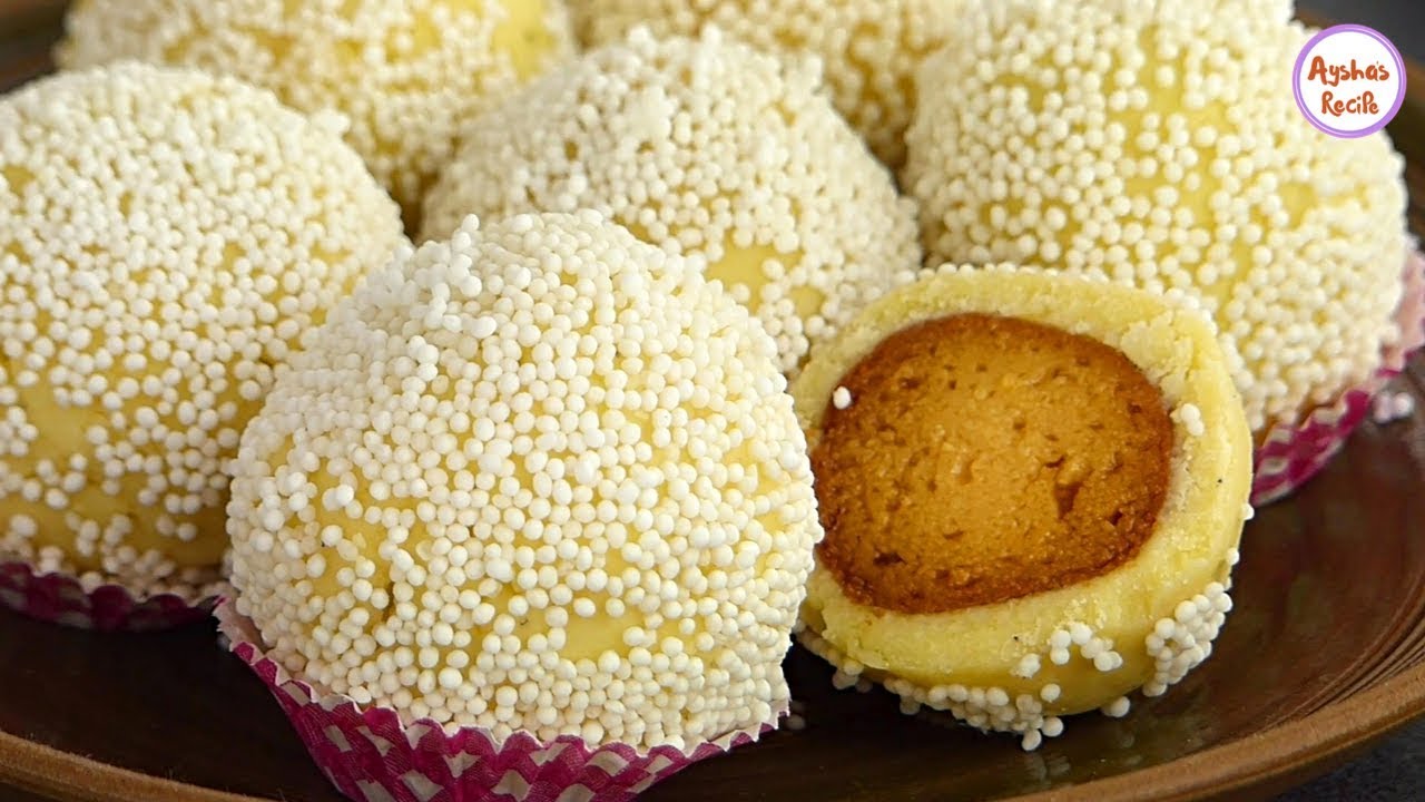 বাংলাদেশী রসকদম মিষ্টি /ক্ষীরকদম | Bangladeshi Rosh Kodom Mishti | Raskadam, Kheer Kadam,Khoya Kadam