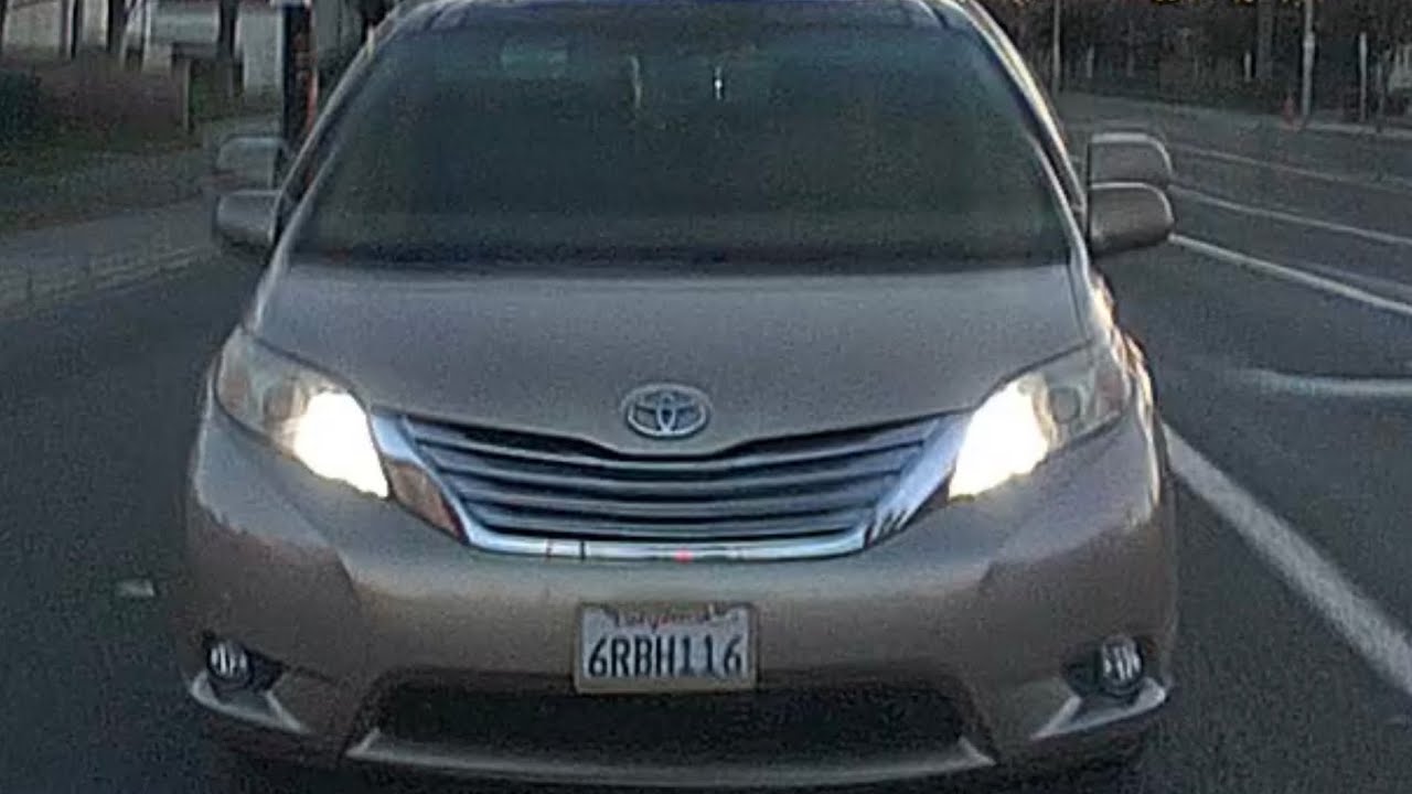 Toyota Sienna, Trask Ave, Garden Grove CA  