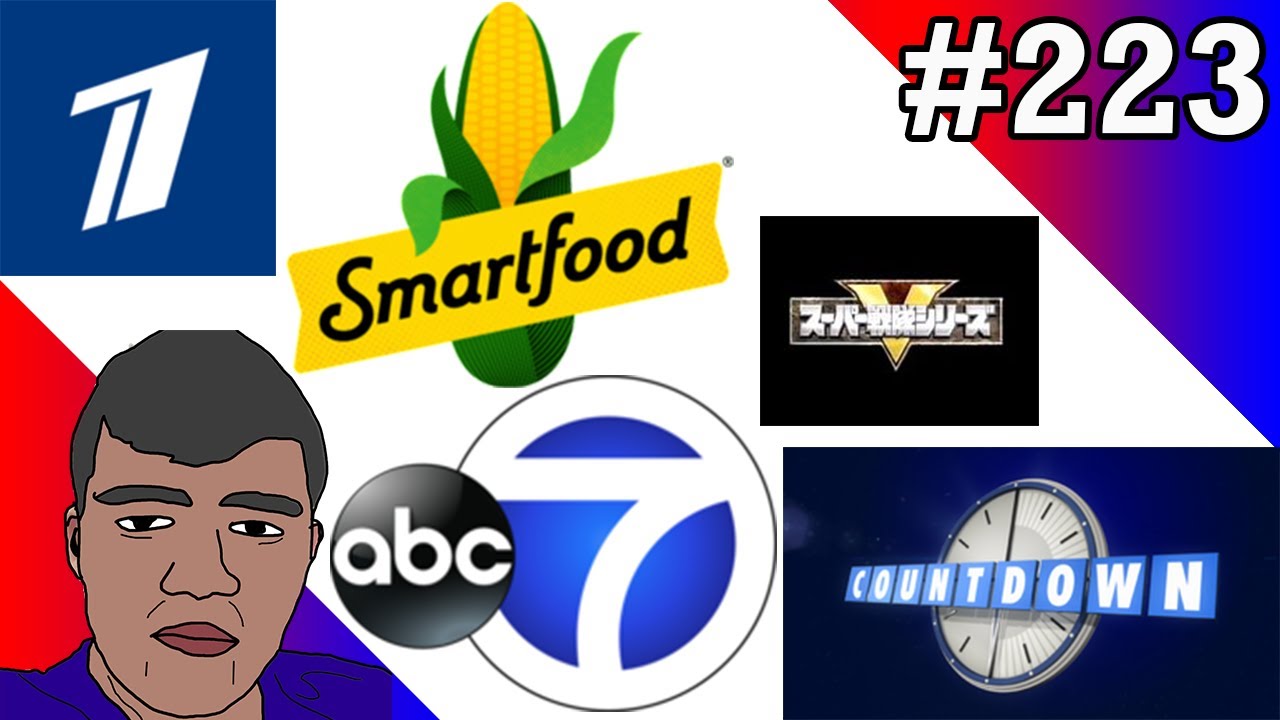 LOGO HISTORY #223 - Smartfood, WABC TV, Countdown, Super Sentai & Channel One Russia
