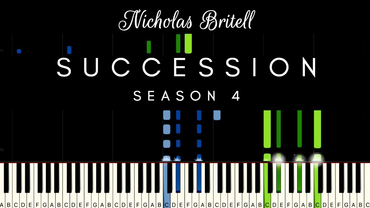 SUCCESSION - Andante Risoluto by Nicholas Britell | PIANO TUTORIAL + SHEETS (arr. Paul Hankinson)