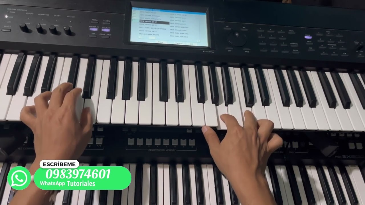 A dónde vas negra linda-Rock Star-Tutorial Piano