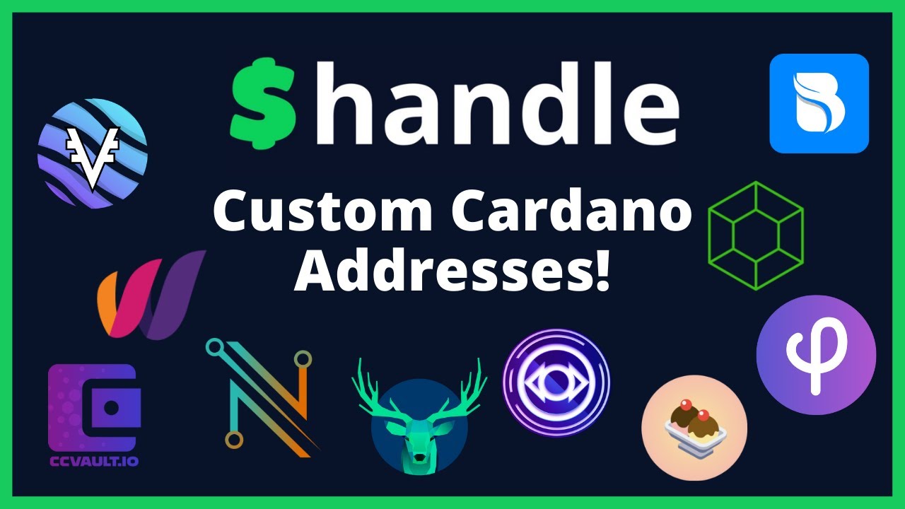 How to get your own ADA Handle! Custom Cardano Addresses!